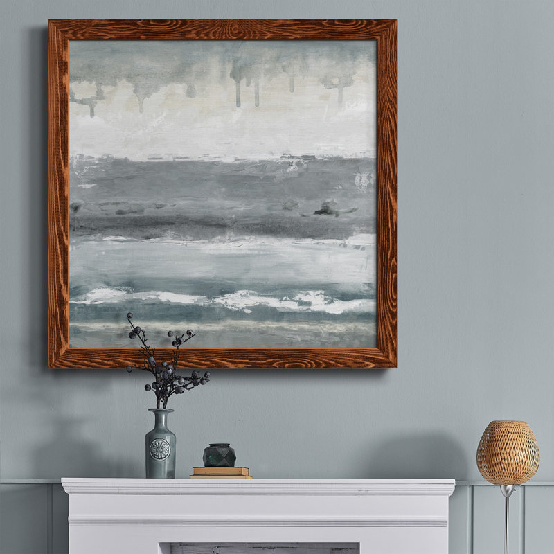 " Softer Days ", 31.5" H x 31.5" W x 1" D, Brown