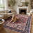 Fillender Washable Soft Vintage Rug Fashion Floral Rug For Living Room Dorm Decor-103519312