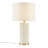 Makala Textured Dot Table Lamp with Gold Base