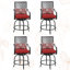 Tabouret de bar avec coussin Royster