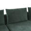 Canapé modulaire avec canapé en forme de L de 93,7 po et compartiment de rangement en bois pour le salon, vert-129891934