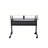 Gage Recording Studio Desk with Keyboard Tray & Metal Frame