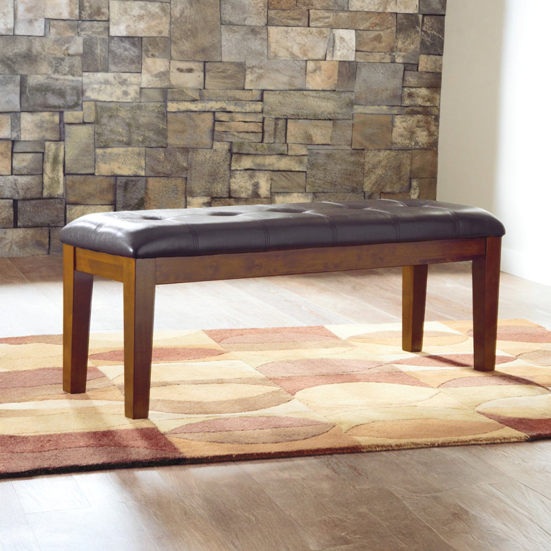 Rebecca Faux Leather Upholstered Bench