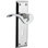 New York Plate Privacy (Bed & Bath) with Decorative Keyhole and Manor Lever