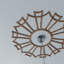 Médaillon de plafond 28 po x 28 po x 9 7/8 po x T 1/4 po Augustus-63412098-63412111