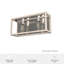 Luminaire mural pour meuble-lavabo 2 lumières Squire Manor-73606906