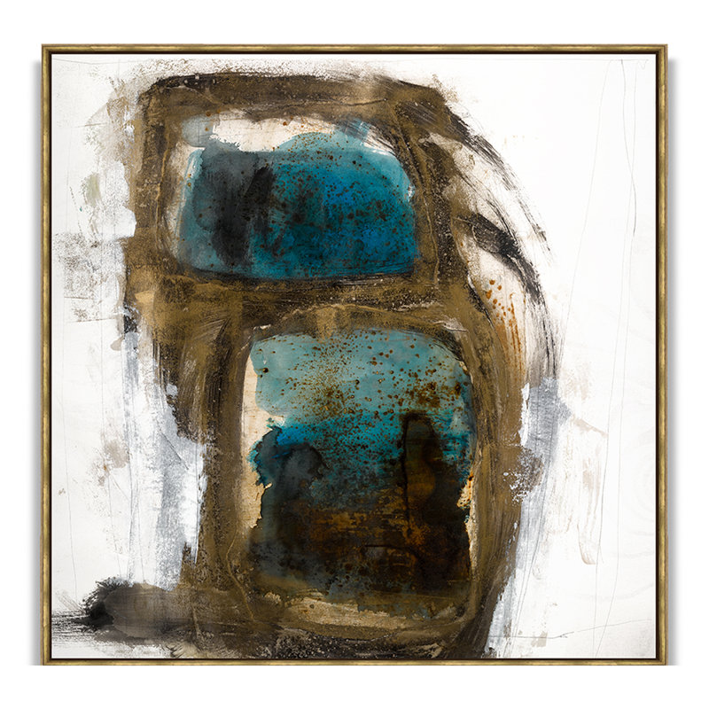 «Match Box 2» par Maeve Harris, reproduction sur toile flottante, H 51 po x l 51 po