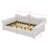 Queen Size Upholstered Daybed With LED And Nail Head Decoration-1277428289