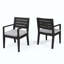 Ensemble de 2 chaises d'extérieur avec coussin-1379193809