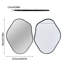 Aluminum Frame Asymmetrical Wall Mirrors-134236162