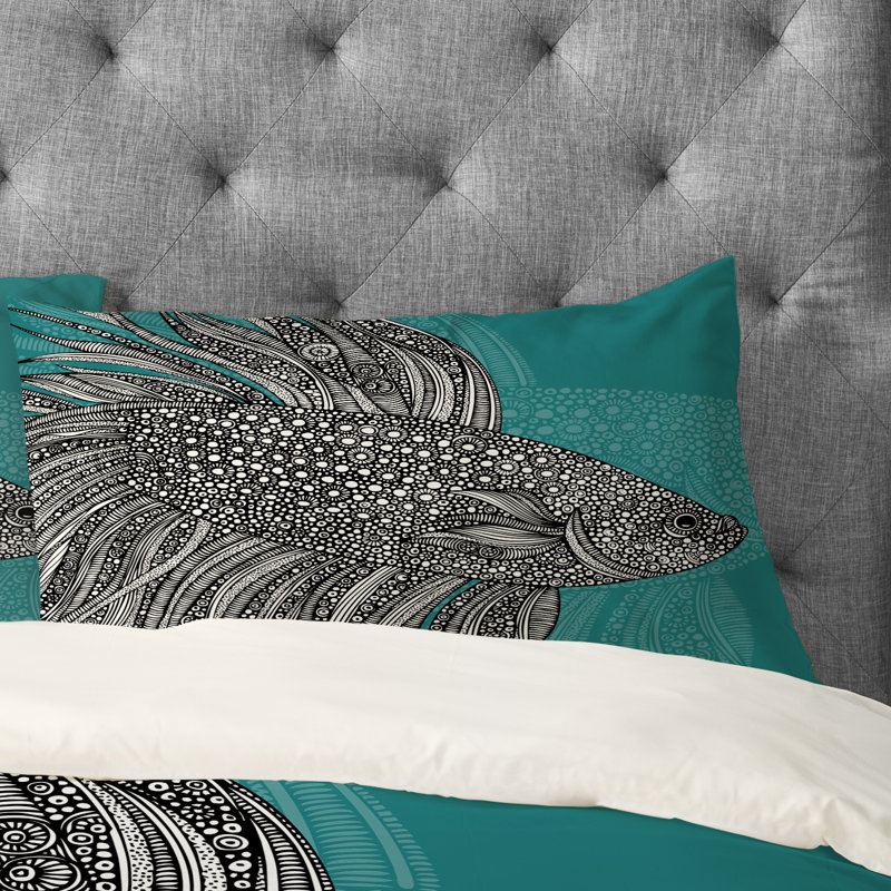 Beta Fish Pillowcase, King