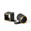 Geometry Bookends-Iron/Gold-Pair