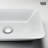 Onyx Rectangular Glass Vessel Bathroom Sink with 11" H Faucet-99538297-99538305