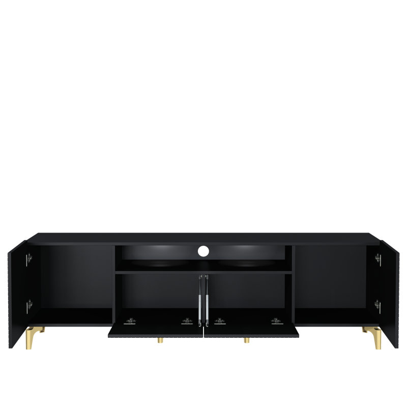 Console média 70,9 po Sasithorn, Noir