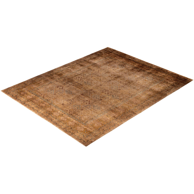 Overdyed One-of-a-Kind 8' 3" X 10' 2" Hand Knotted Area Rug