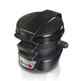 Hamilton Beach Breakfast Sandwich Maker with Egg Cooker Ring