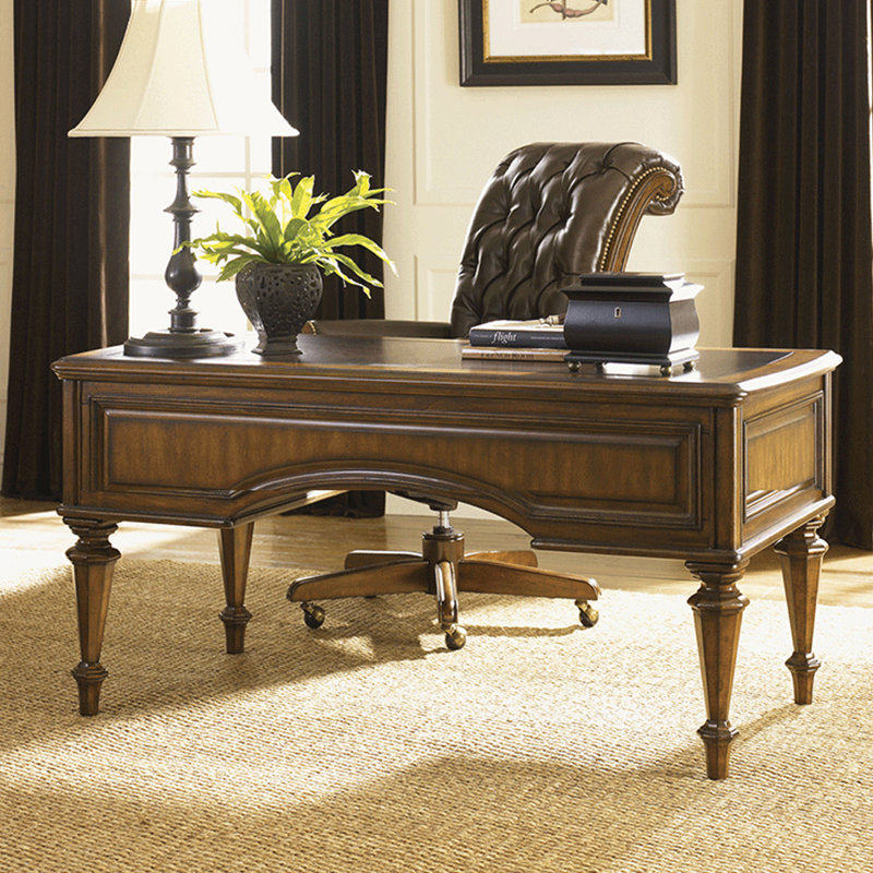 Bureau robuste de style américain, Brun