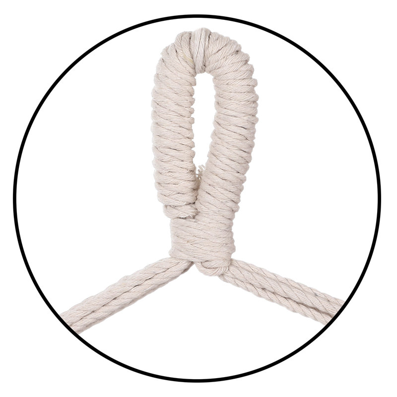 Lori Hanging Chair, Cream