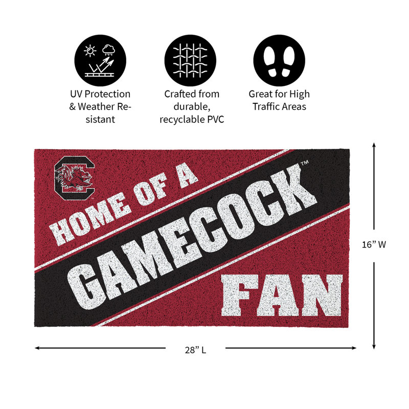 Tapis de porte en PVC University of South Carolina