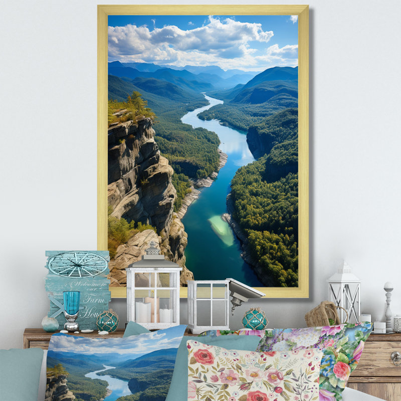 «USA Adirondack Mountains New York V», reproduction sur toile encadrée, H 40 po x l 30 po x P 1,5 po