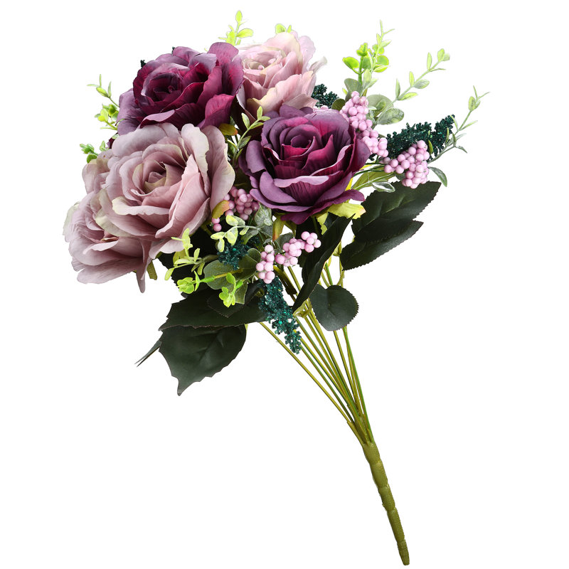 Ensemble de roses 19 po, Mauve