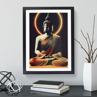 Thrilling Buddha - Single Picture Frame Print