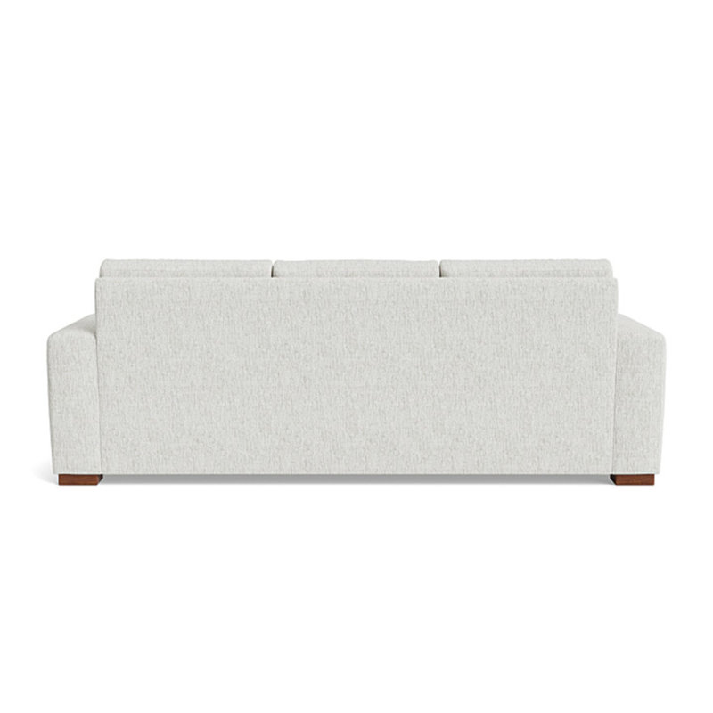 Couch Potato Sofa (95"), Performance Weave - Snow