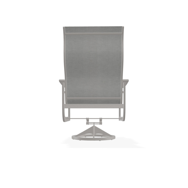 St. Catherine Polymer Outdoor Lounge Chair, Warm Gray, Sicily