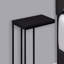 Accent Table, C-Shaped, End, Side, Snack, Laminate, Metal, Contemporary, Modern-1264654773