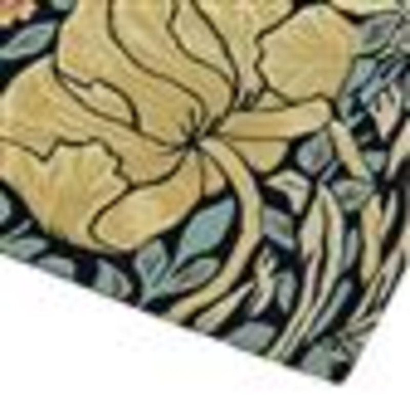 Hand Tufted Wool Floral Area Rug, Rectangle 8'2" x 11'6"