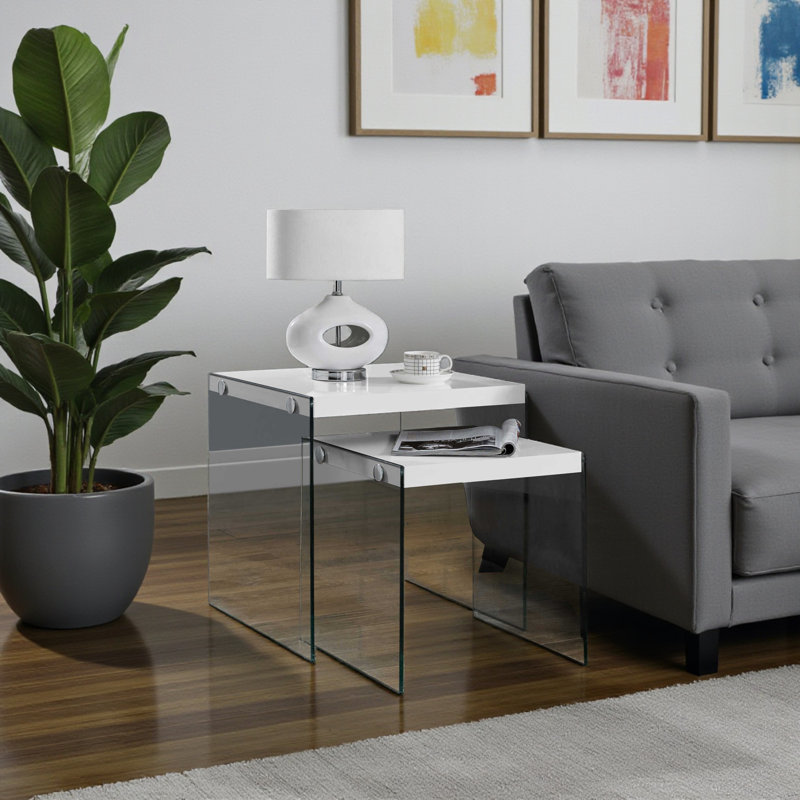 Ensemble de 2 tables gigognes Nita