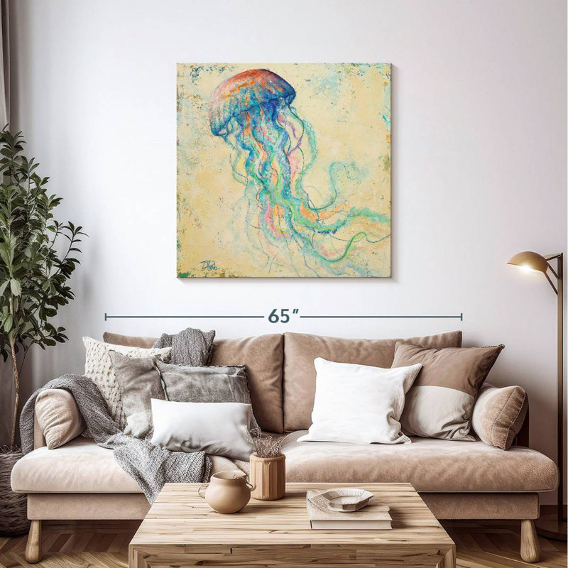 Brampt Creatures Of The Ocean I, 39" H x 39" W