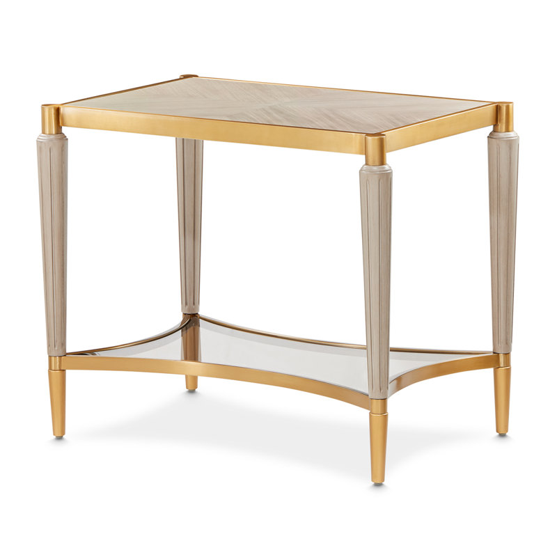 St. Charles End Table - Dove Gray