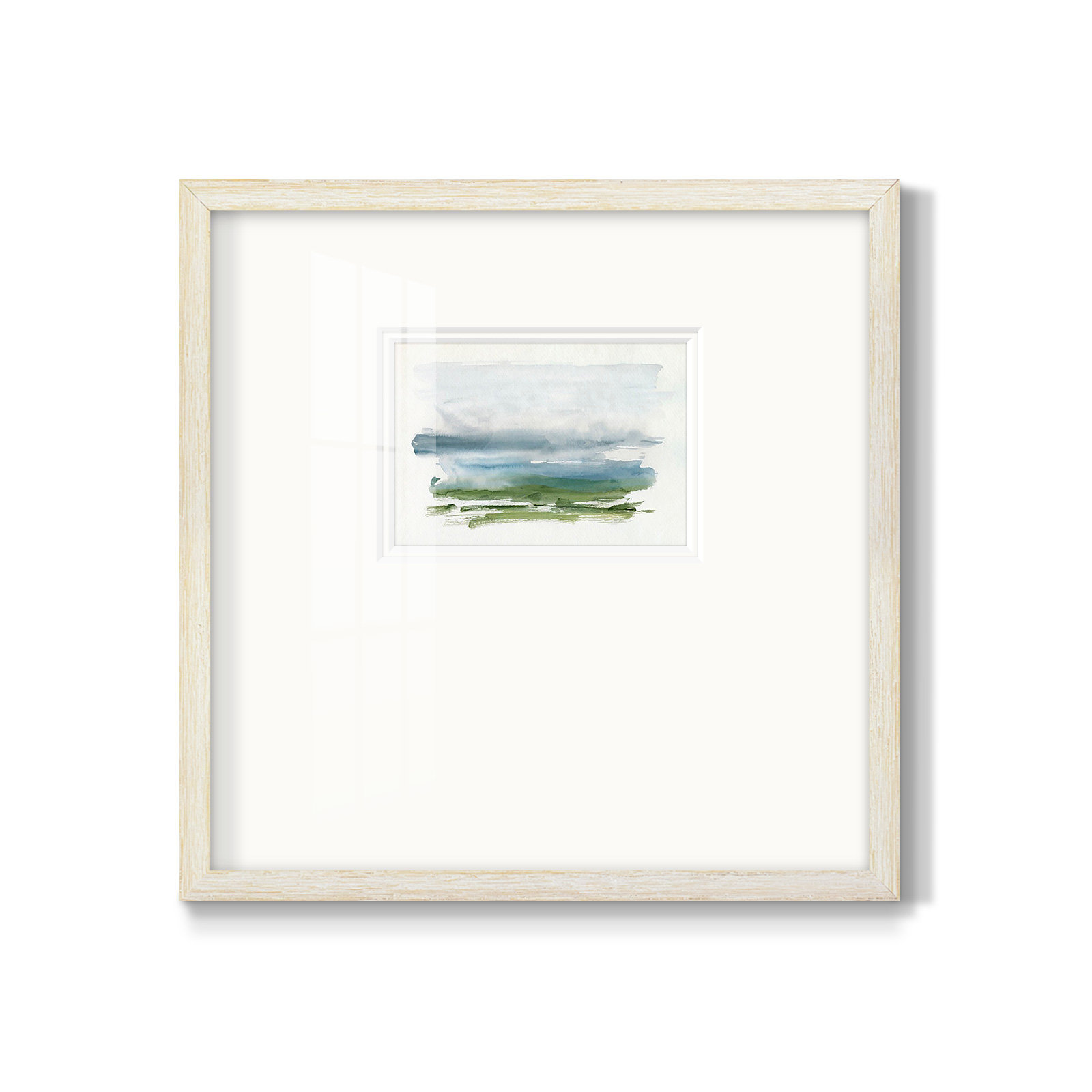 Coastline Splash III, 21" H x 21" W x 1.25" D, Gray