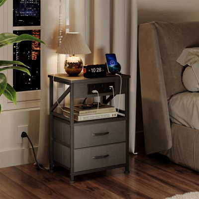 42 cm W Bedside Table