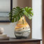 Manzer Handcrafted Glass Abstract Table Vase
