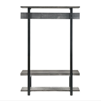 Hall Tree 121.92cm Wide with Bench and Shoe Storage