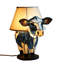 Ornements de lampe de table de nuit en résine