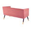 Vard 2 Seater Velvet Loveseat-933838808