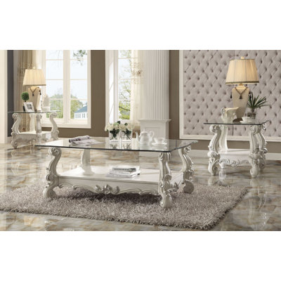 Table basse à 4 pieds avec rangement Barnathan