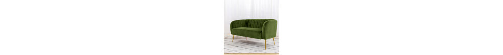 Leidah 2 Seater Upholstered Sofa