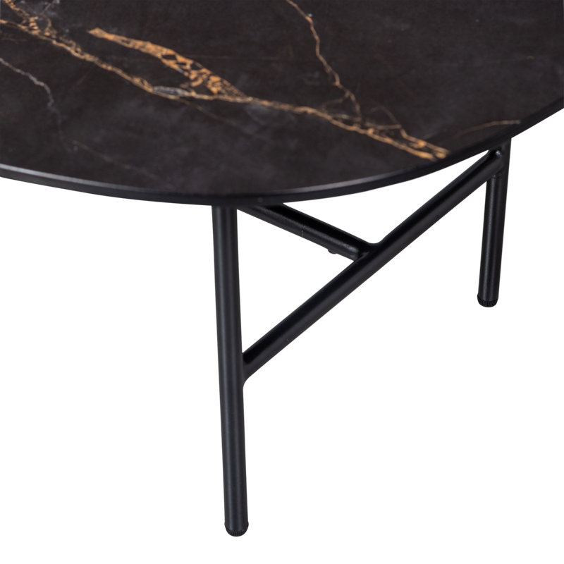 Vajen Four Leg Coffee Table, 34cm H x 80cm W x 70cm D
