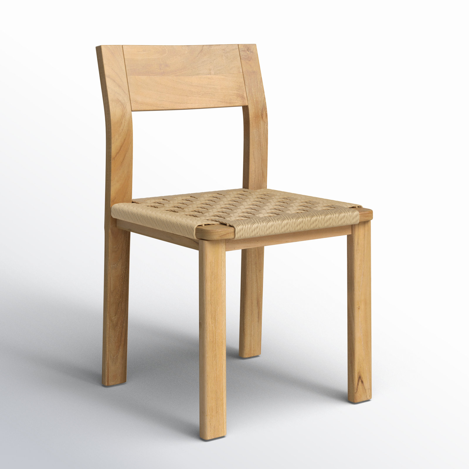 Tesni Outdoor Armless Dining Chair NaNa