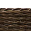 Hand Woven Wicker Laundry Basket with Handles