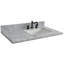 Plateau de meuble-lavabo simple 37 po avec lavabo-41042502-41042503