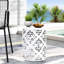 Grande table d'appoint d'extérieur avec structure stable et finition thermolaquée-74400714