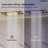 Thermostatic LED Rainfall Shower System, Ceiling Mounted Waterfall Showerhead with Handheld Spray-82331475