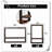 Chakera 4 Piece Wood Bracket Shelf-799763032