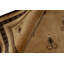 Hand-Knotted High-Quality Beige and Black Area Rug