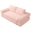 Canapé-lit convertible de 81 pouces avec mousse haute densité, canapé-lit pliant 3-en-1, matelas de futon, oreillers inclus, aucun assemblage requis.-128896245